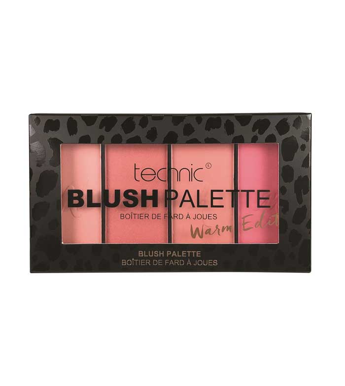 Technic Cosmetics - Paleta de blushes Warm Edit