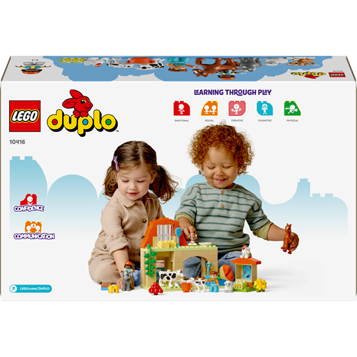 LEGO Duplo Town Pasning Af Bondegårdens Dyr - 10416