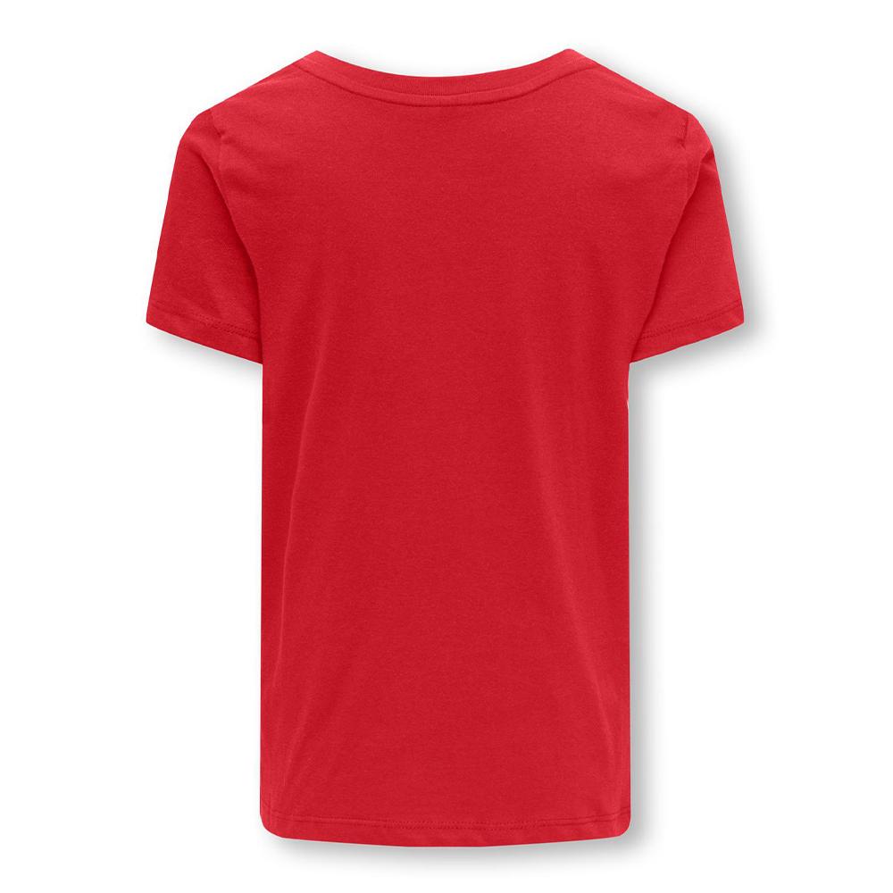 Kids ONLY T-shirt Rouge Fille Kids ONLY Kogemma
