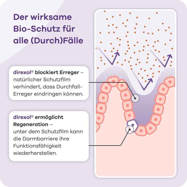 Direxol bei Durchfall Apriwell Hartkapseln, 16 St