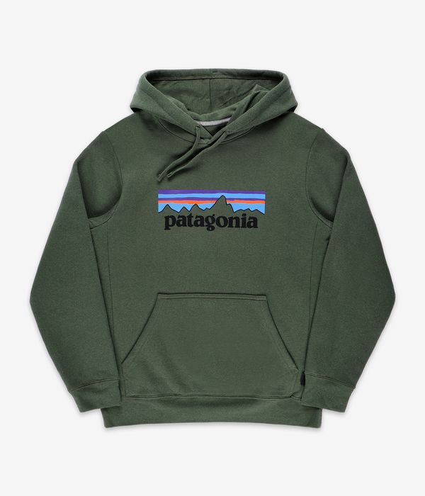 Patagonia P-6 Logo Uprisal Hoodie (torrey pine green)
