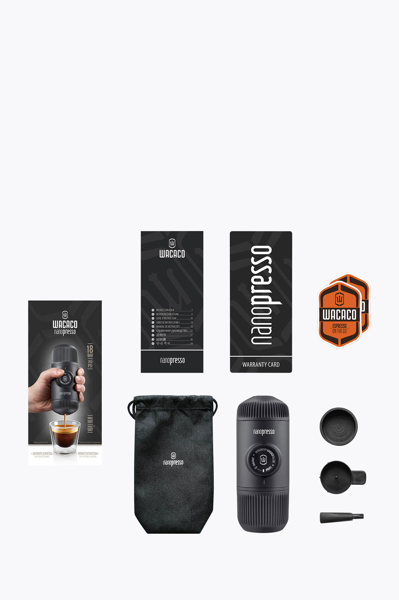 Wacaco Nanopresso grau