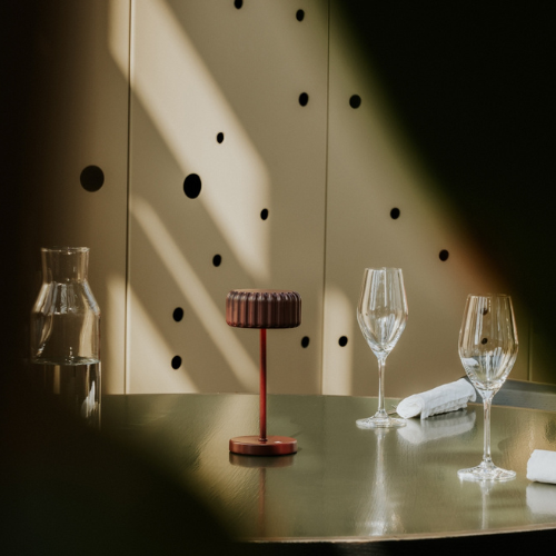 Bistrolampe Dentelles Mini Recharge Wine