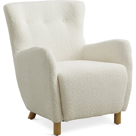 Louis loungestol - hvid