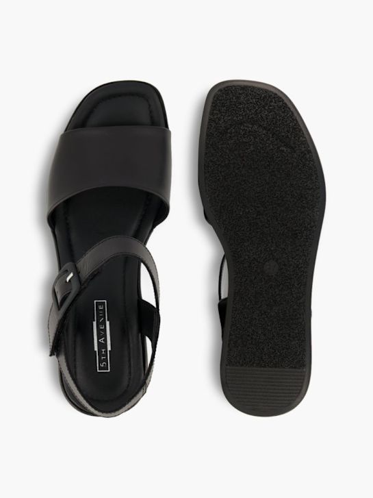 5th Avenue Sandalette Schwarz