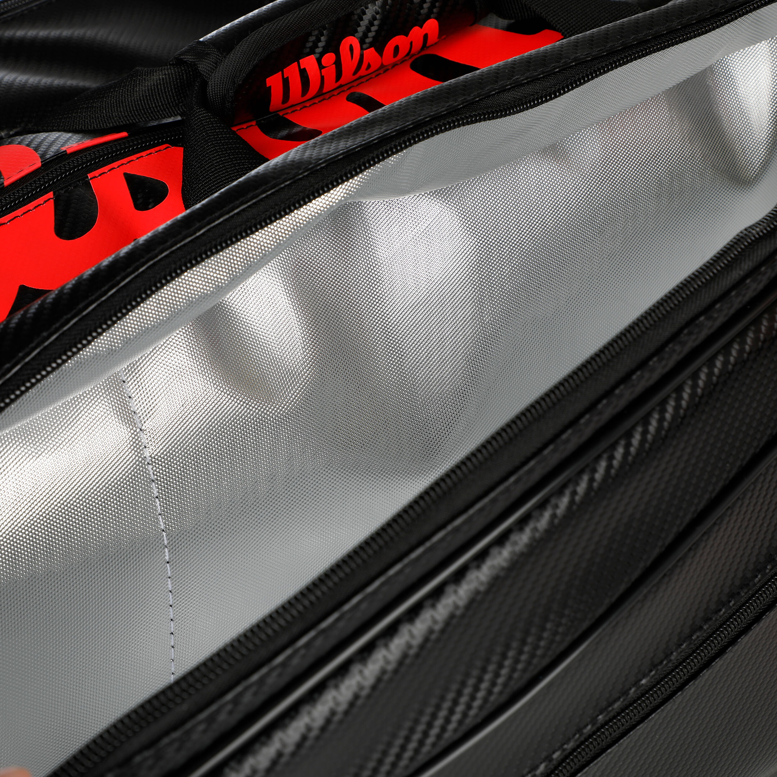 Wilson Elite Housse De Raquette Lot De 15 Edition Spéciale - Noir , Rouge