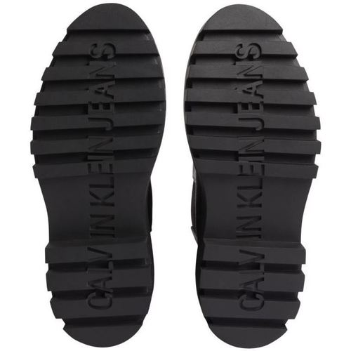 Calvin Klein Jeans - BOTAS FLATFORM CHELSEAMUJER Negro