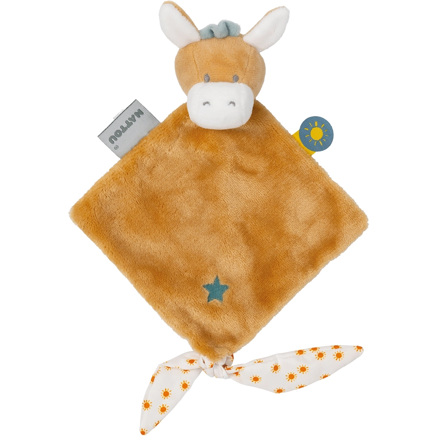 Nattou Mini-Kuscheltuch Esel Leo