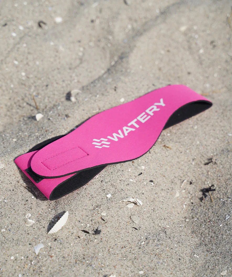 Watery earband til voksne - Raider - Lyserød