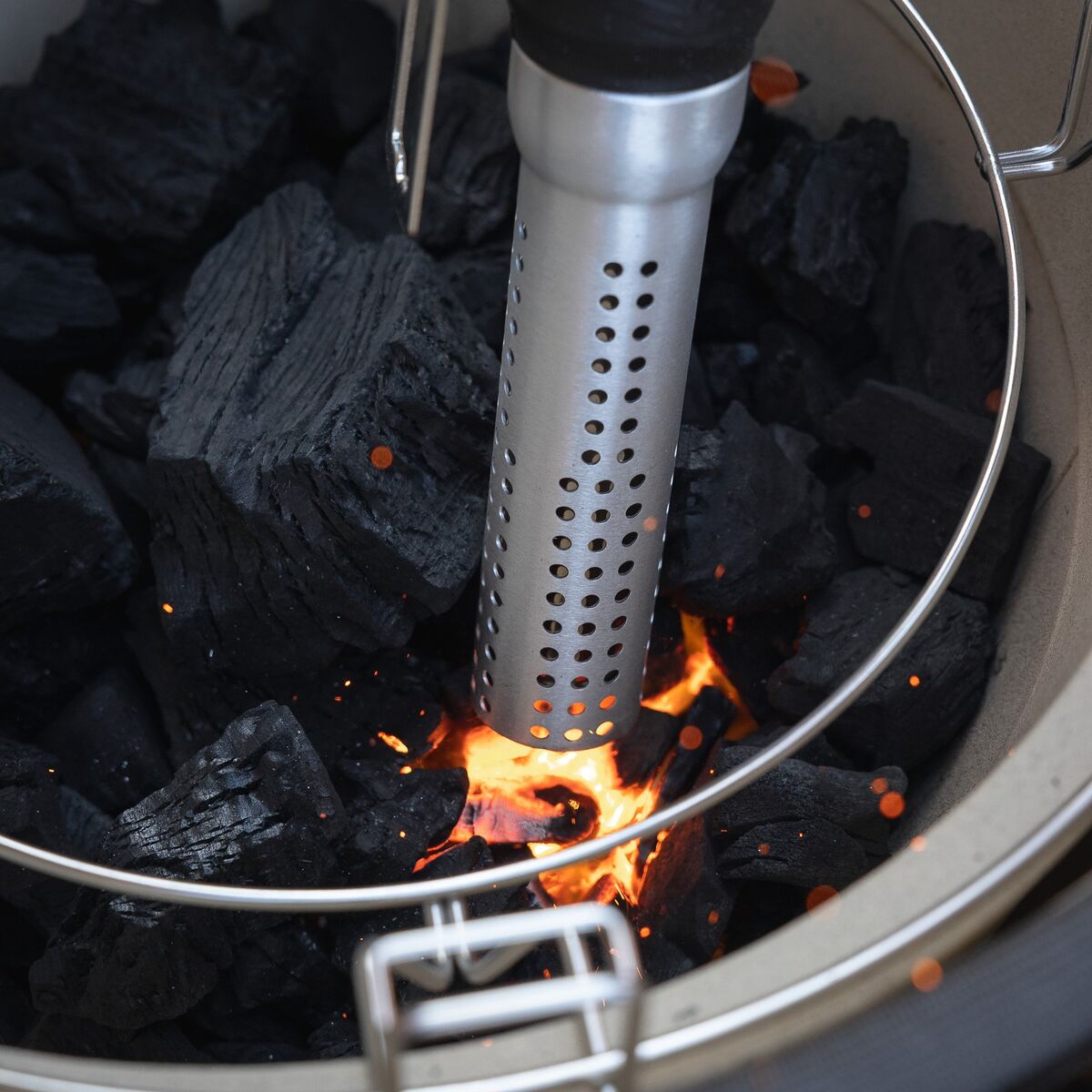 Startpakke: trekull, røketre & grillstarter