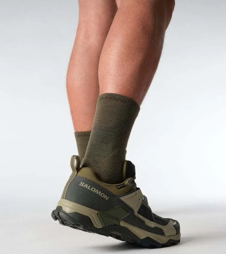 Salomon Men's X Ultra 5 GORE-TEX Martini Olive/gray Green/blue Night