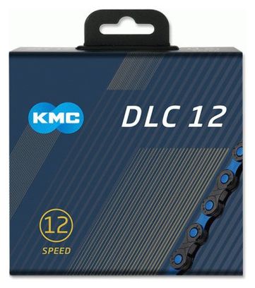 Chaîne KMC DLC VAE 126 maillons 12V Noir/Bleu