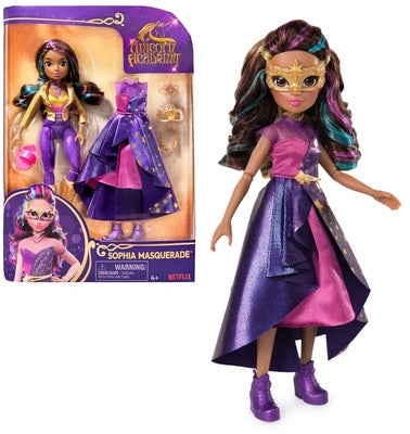 Unicorn Academy Dukke Sophia Masquerade 24 cm