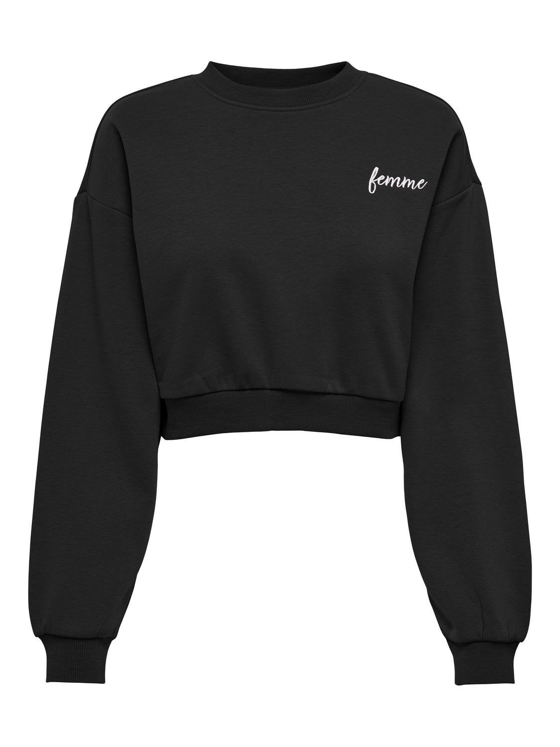 ONLODESSA Sweatshirt Black