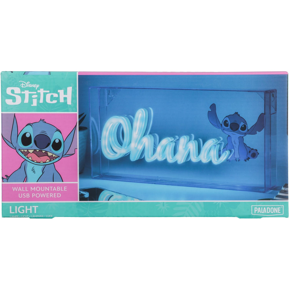 Køb Paladone Stitch Ohana Led Neon Light