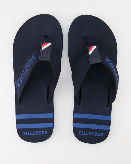 Tommy Hilfiger Beach Sandal Zehentrenner in Blau
