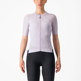 Castelli Espresso Kurzarmtrikot Purple Mist / Dark Night Shade Damen
