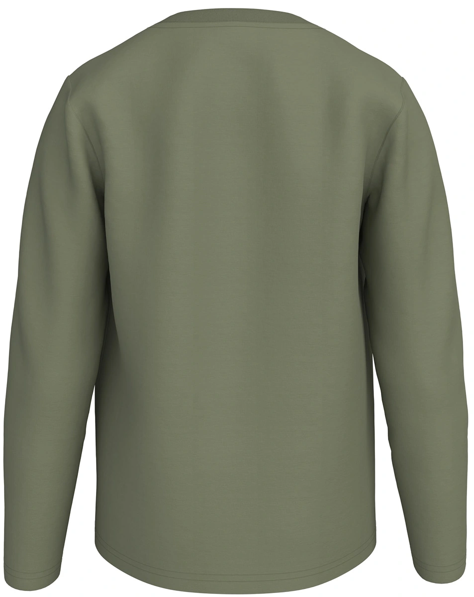 Langarmshirt M12010658 in light olive green