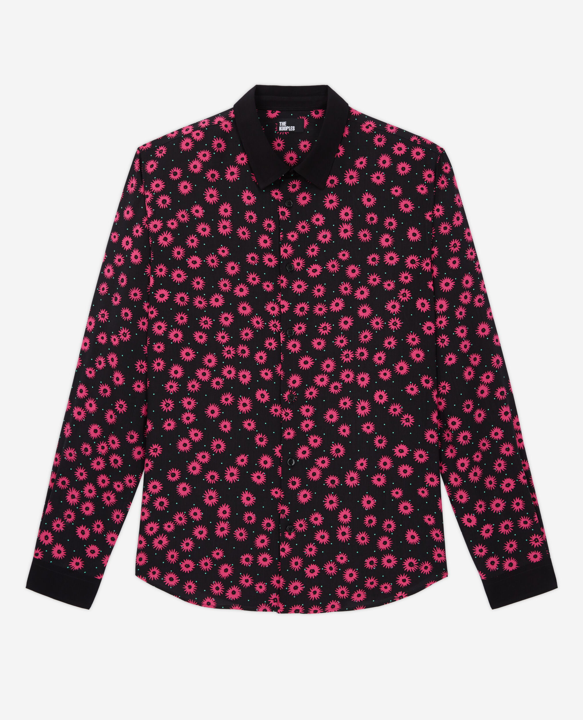 Chemise col classique imprimée