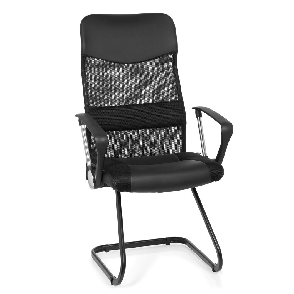 Freischwinger ARTON V Stoff mit Armlehnen hjh OFFICE