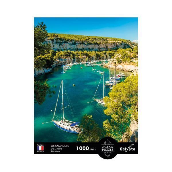 Calypto Küste Côte d'Azur 1000 Teile Puzzle