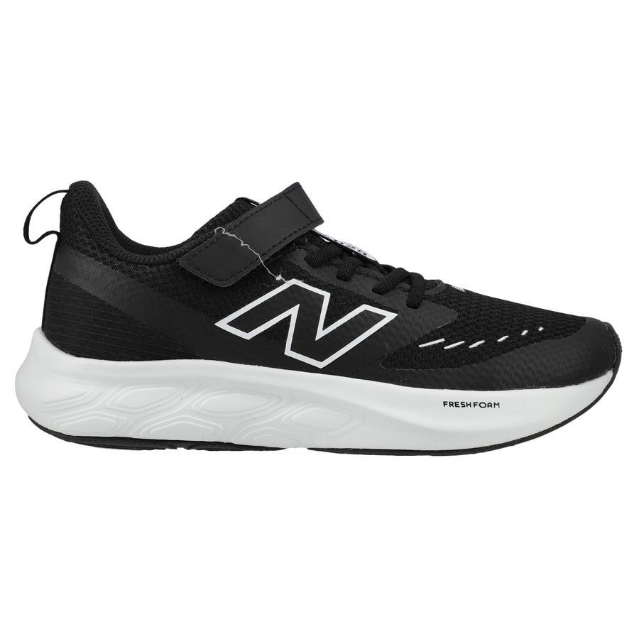 New Balance Chaussures de Running Fresh Foam 625 Bungee Lace - Noir/Blanc Enfant