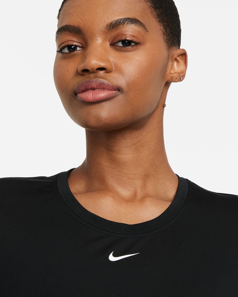 Crop top Nike One Noir pour femme