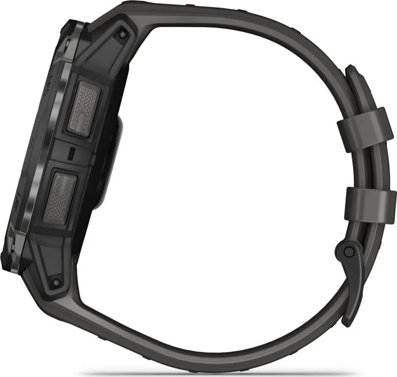 Garmin Instinct 3 AMOLED, 50mm Black Bezel With Charcoal Band