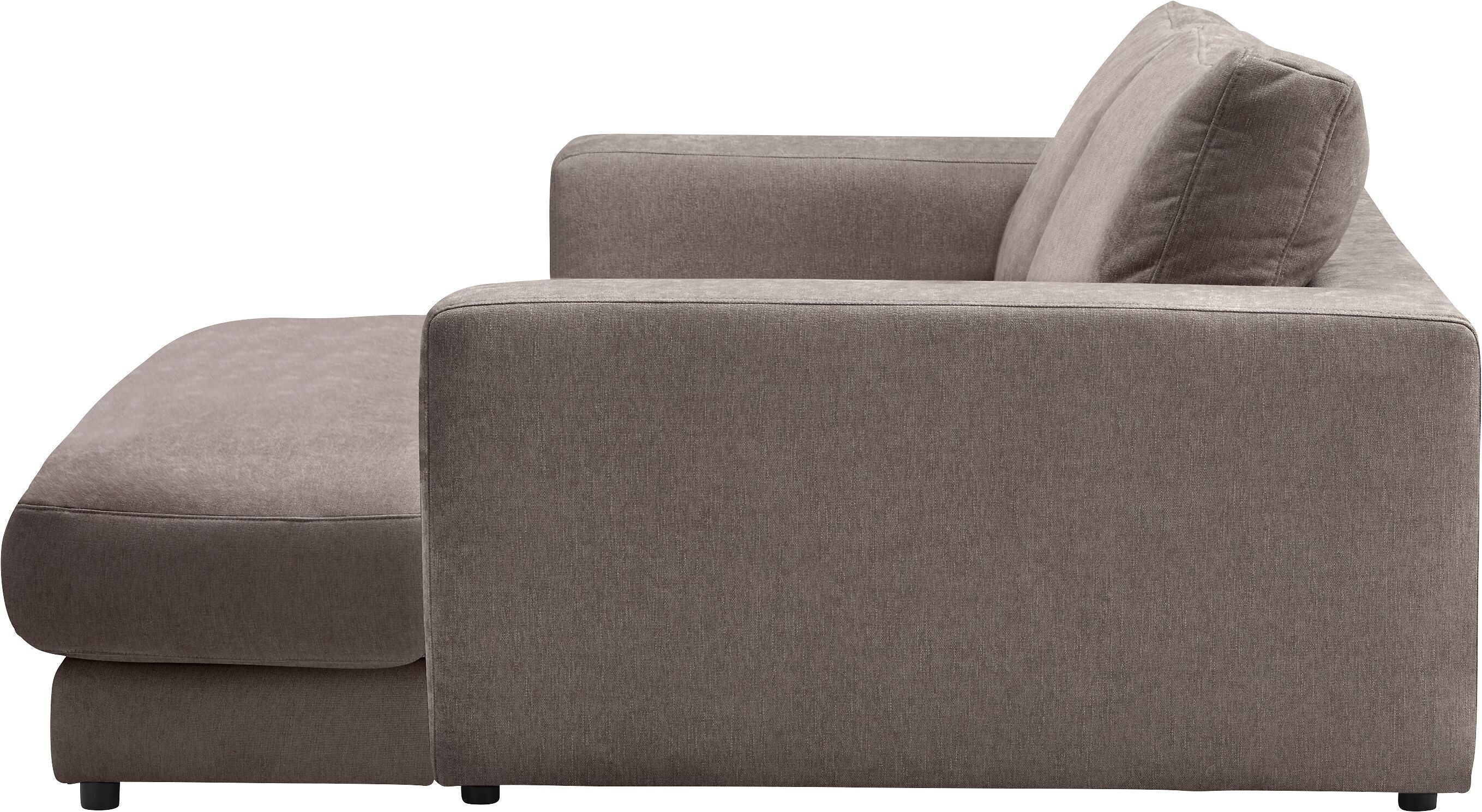 HARRISON Ecksofa - Hellbraun / B: 250.0 cm x T: 170.0 cm x H: 85.0 cm
