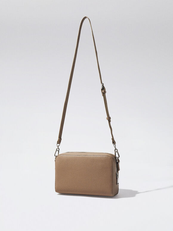 Bolsa transversal para uso diário - Marrom
