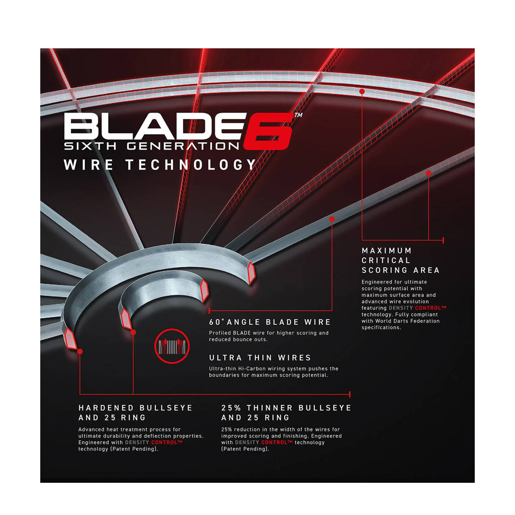 Blade 6 Dartbord
