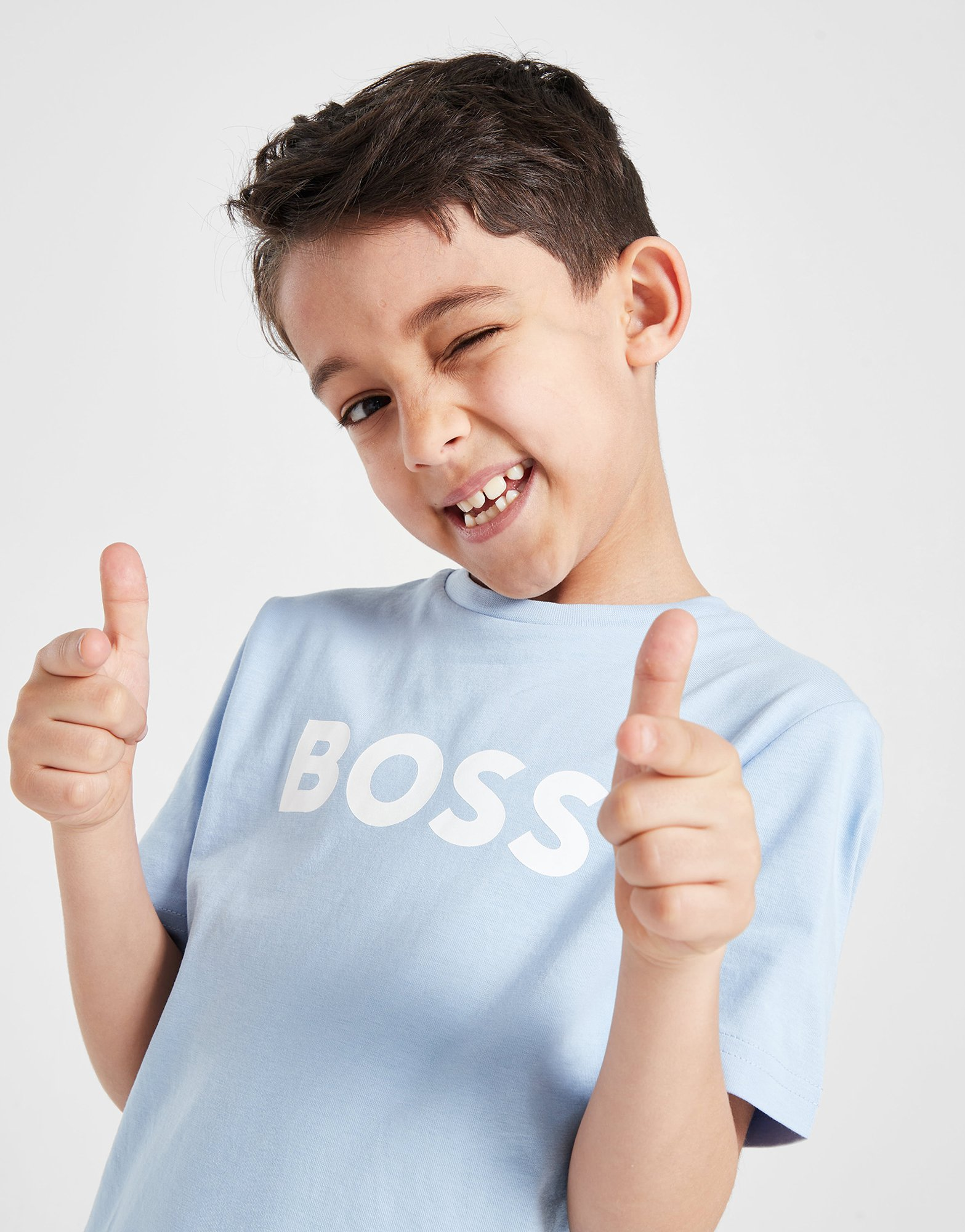 BOSS T-shirt Large Logo Enfant