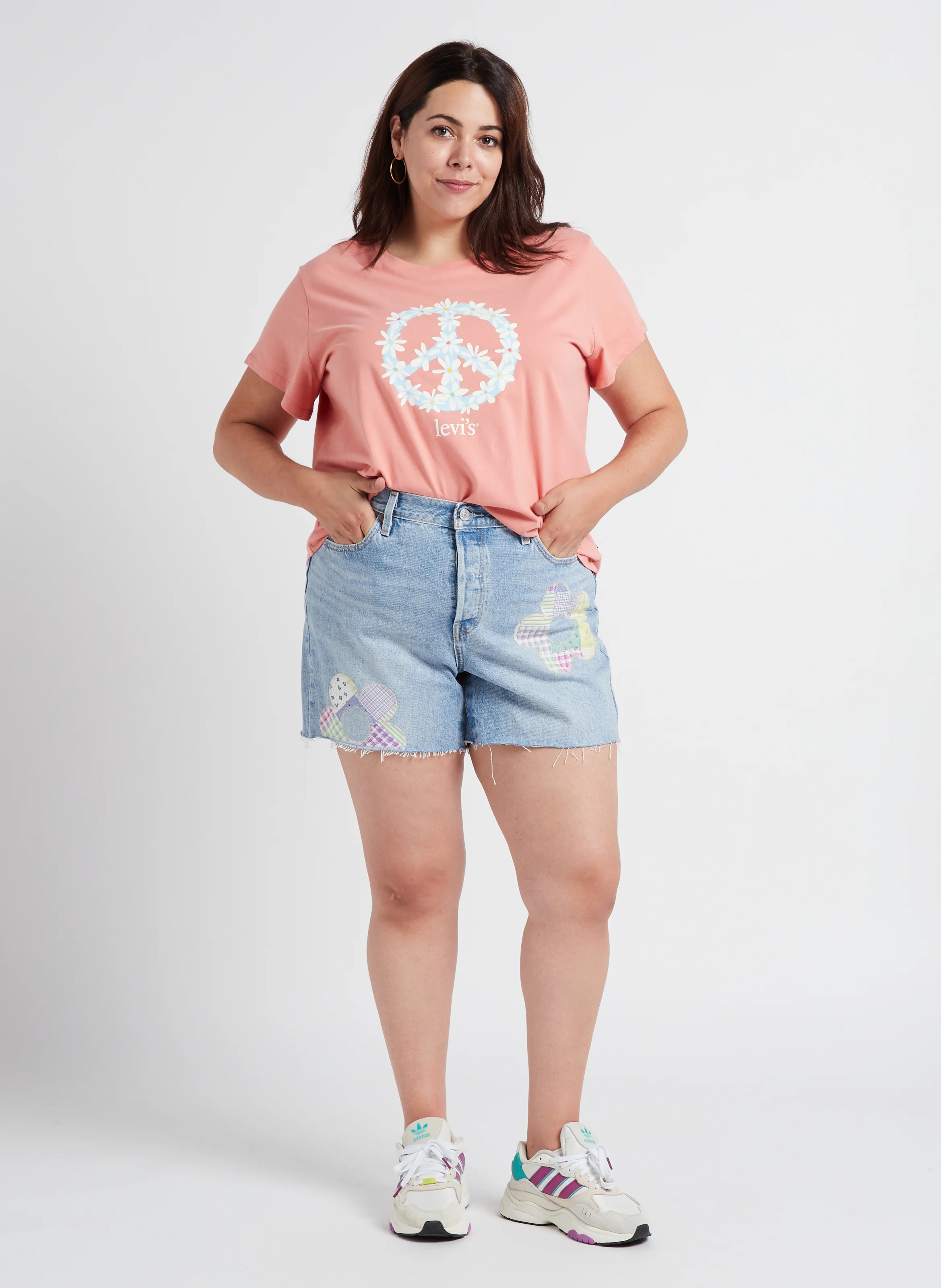 PL 501 HIGH RISE SHORT - Short en jean taille haute | Jean Délavé