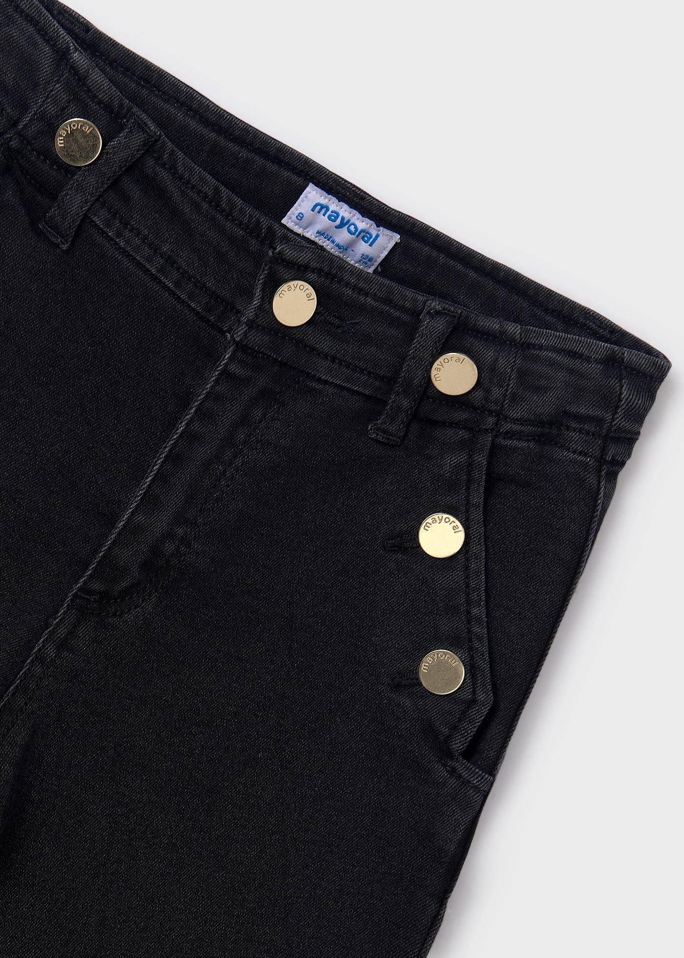 Calça jeans cropped reta feminina
