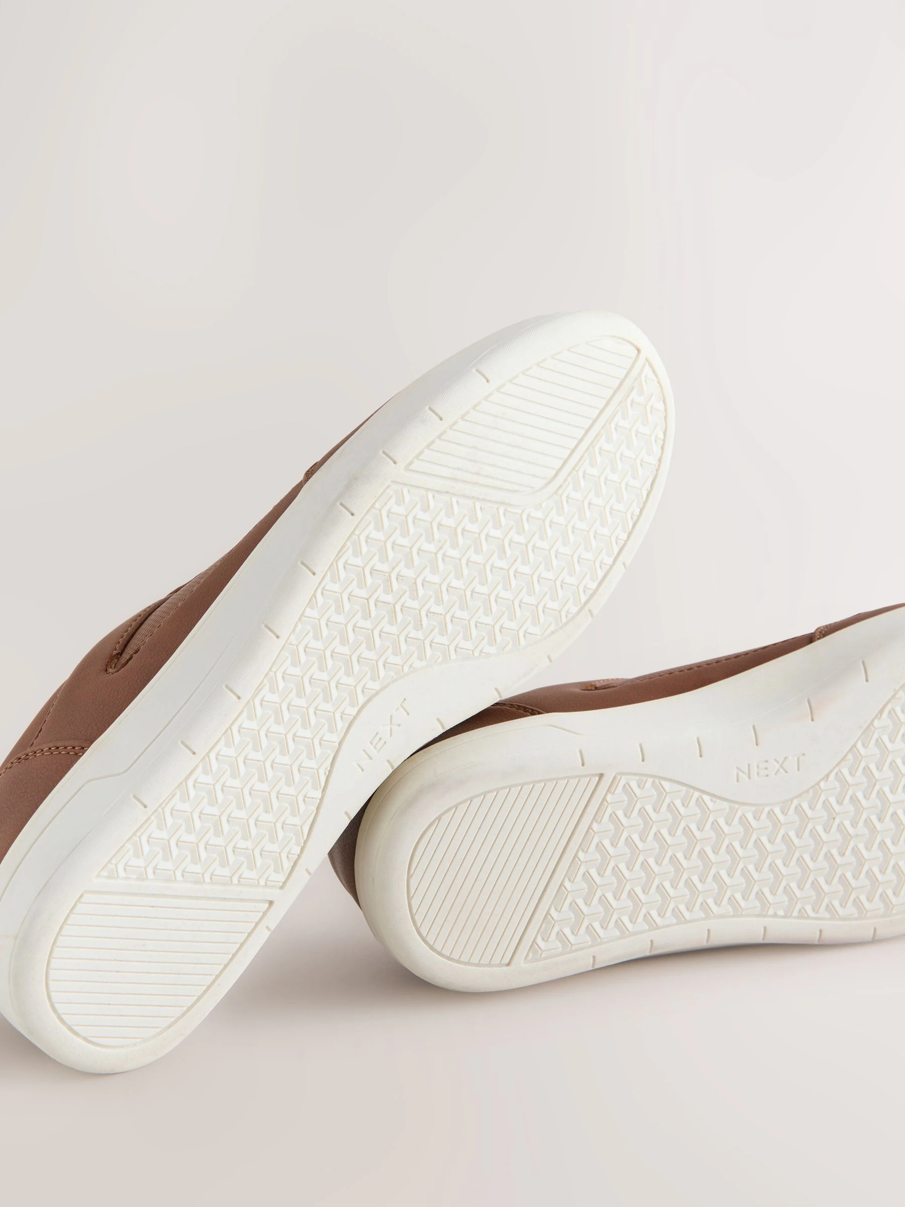Lichtbruin - Modieus casual sneakers