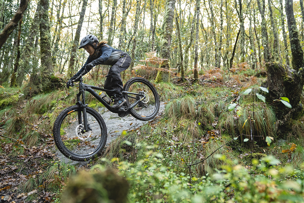 Dirtlej Trailscout Vandtætte MTB Bukser Sort/Lime