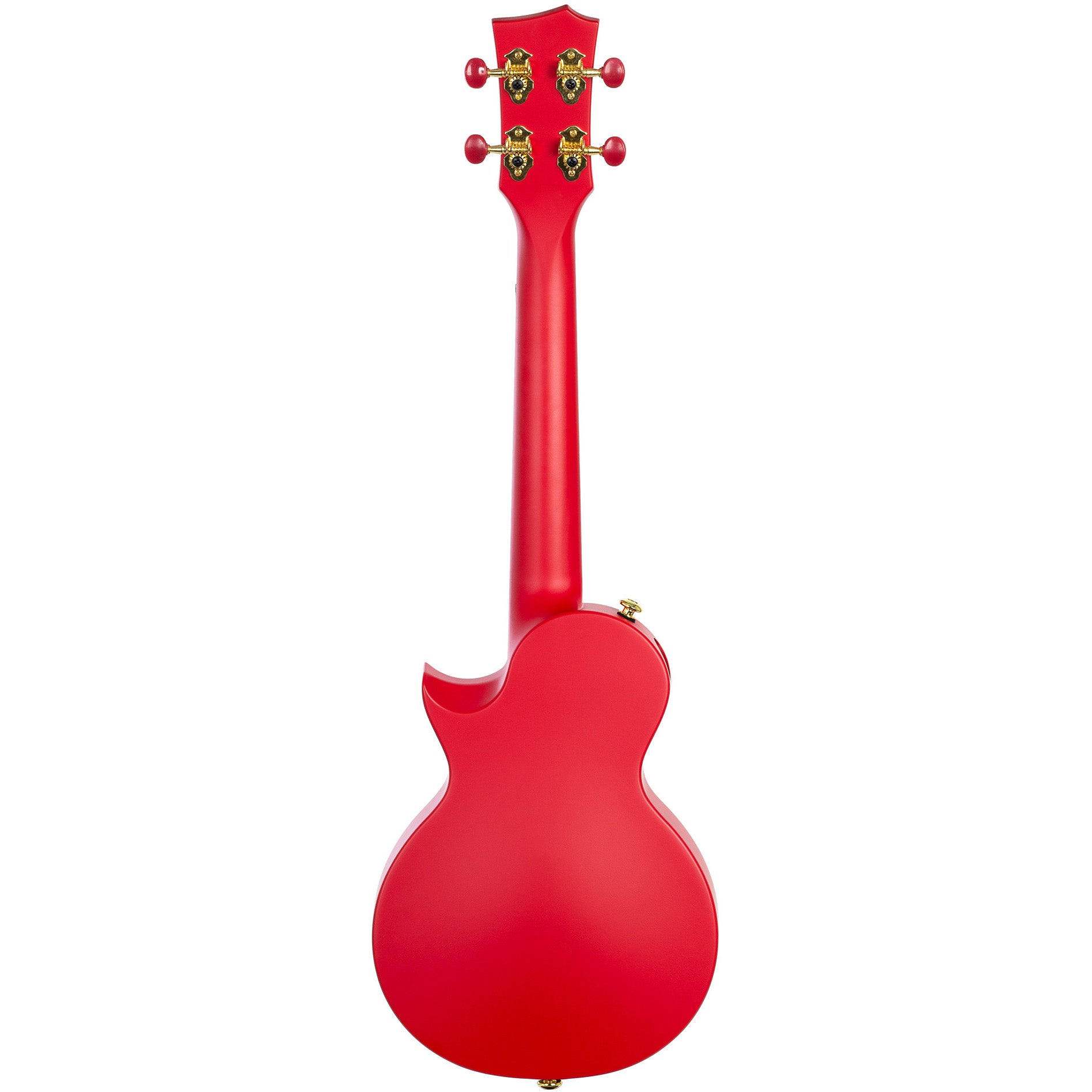 Cascha HH 2280 carbon fiber concert ukelele set rood