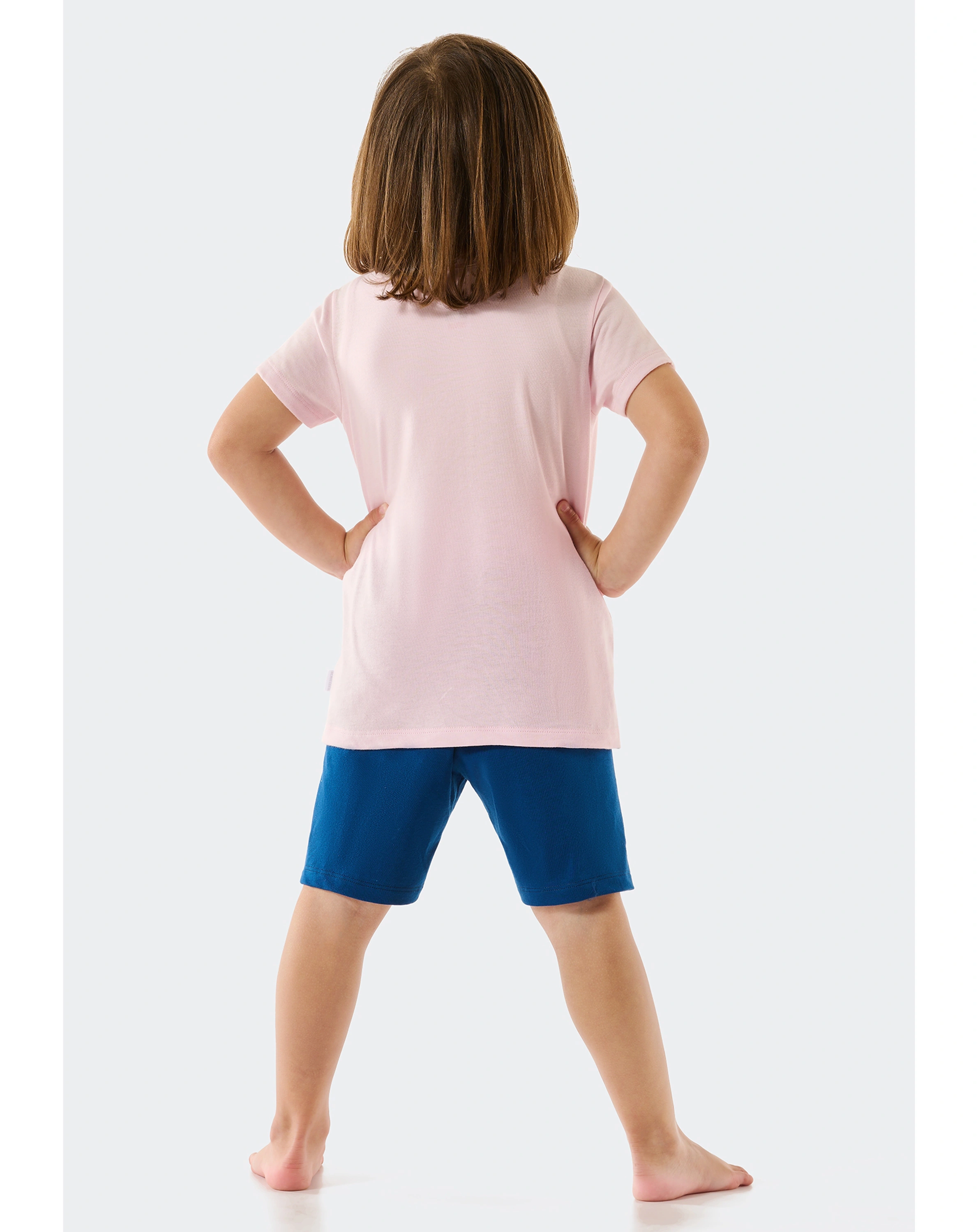 Schlafanzug LITTLE UNICORN kurz in rosa