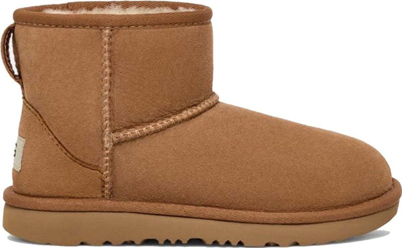 UGG Classic Mini II - Enkellaarsjes - Chestnut - Sheepskin