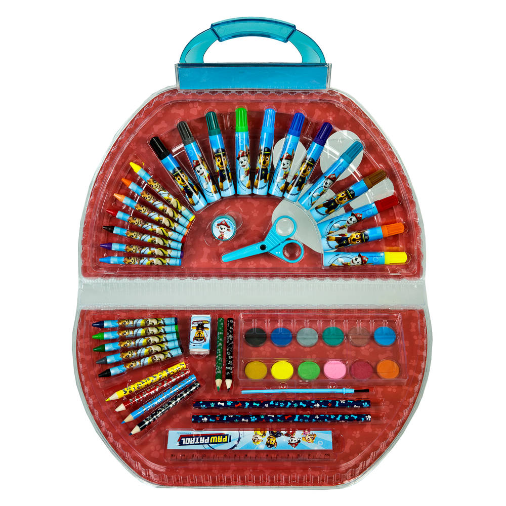 PAW Patrol kleurkoffer 51-delig