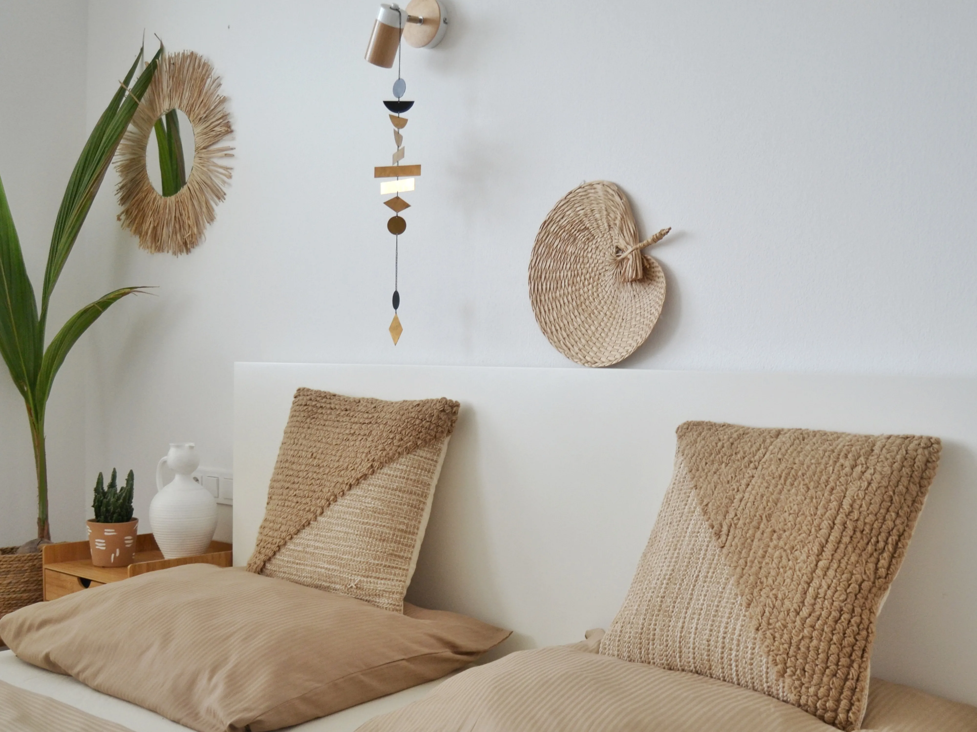 Dekbedovertrekset AVONDALE Katoen-satijn 220 x 240 cm Beige