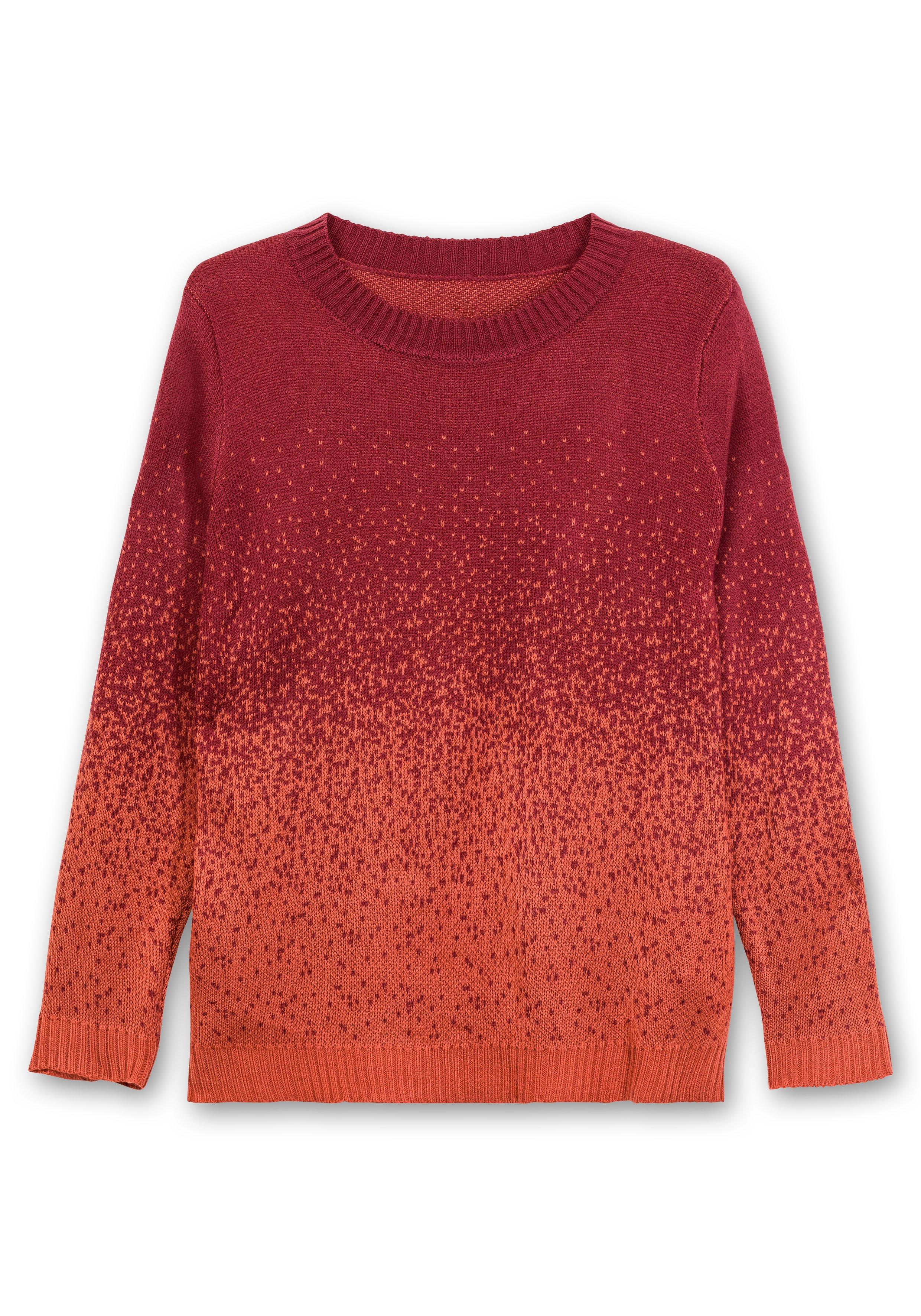 Pullover im Jacquardstrick, mit Farbverlauf