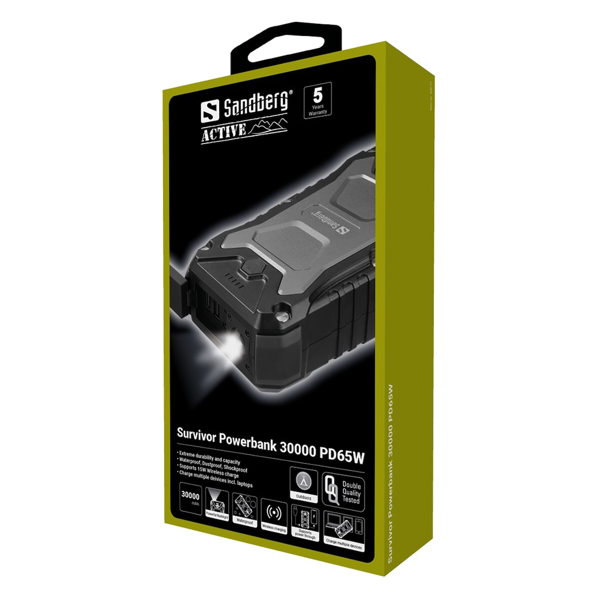 Sandberg Survivor Powerbank PD65W