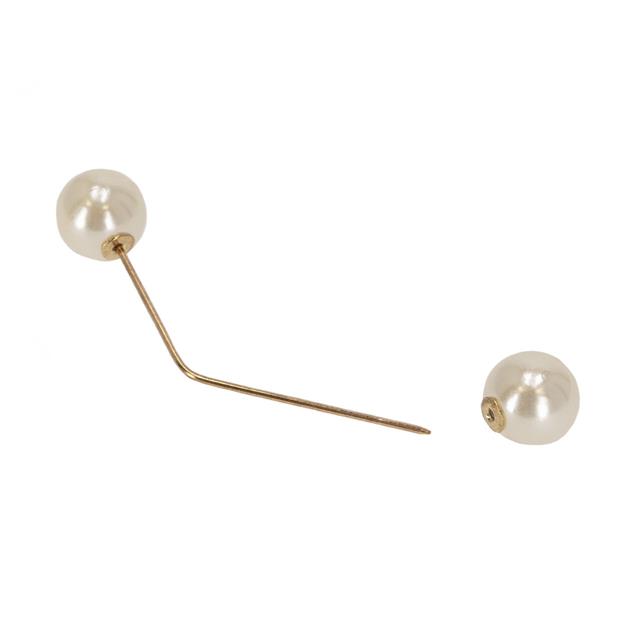 Manen Sieraden QHP Pearl 10-Pack Wit