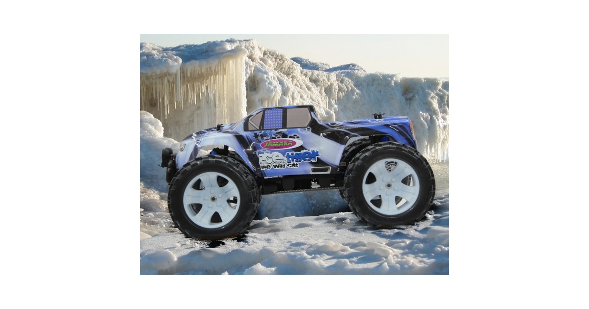 JamaraTiger Ice Monstertruck 4WD RC  (Schaal 1:10,  EP versie)