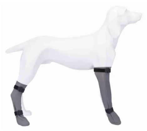 Trixie Beskyttelses strømpe, silikone, S: 6 cm/30 cm, grå