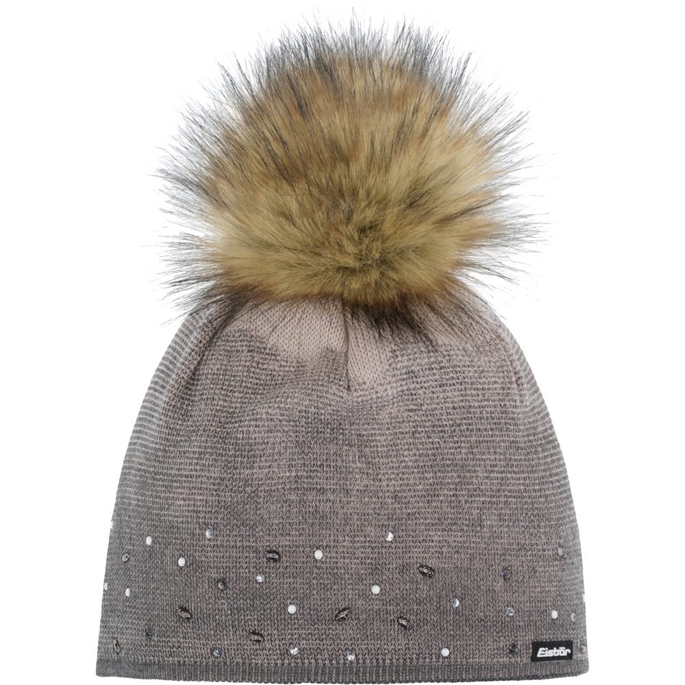 Eisbär Dip Dye Lux Crystal Mütze Damen brushed silver