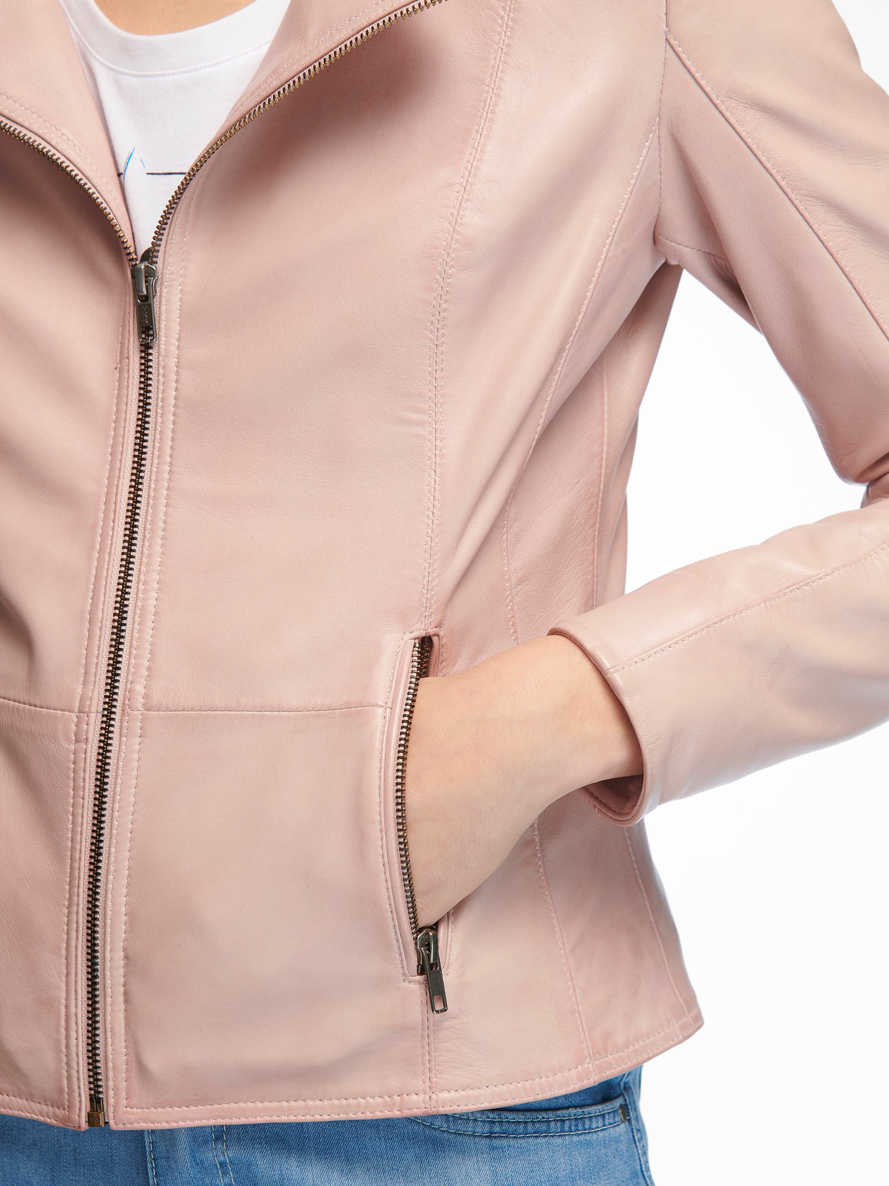 Lederjacke