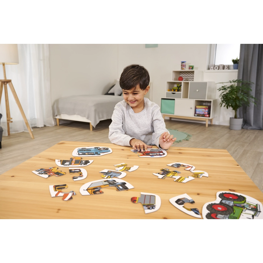 Noris 6 erste Puzzles – Fahrzeuge