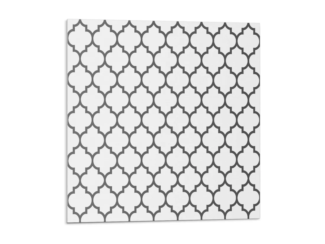 Carreaux autocollants PVC, Carrelage PVC adhésif - 9x30x30 - Modèle avec des formes symétriques